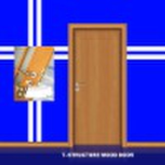 SOLID WOODEN INTERNAL DOOR (MODEL NO.:F21)