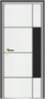 melamine aluminum door