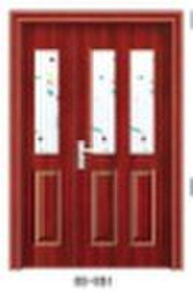 steel wooden door