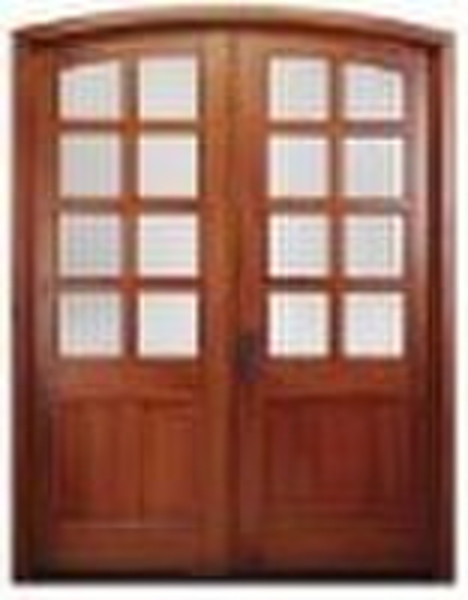 flat PVC wooden interior door