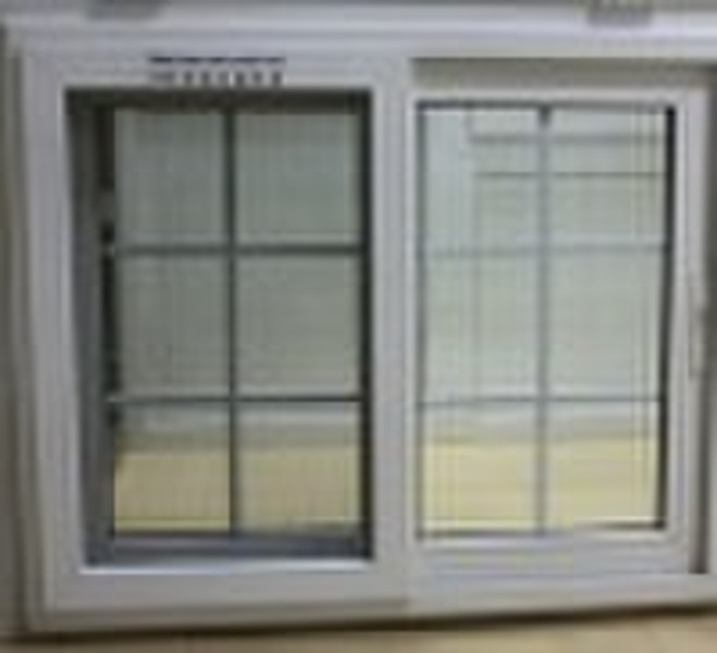 Plastic Sliding Window with screen