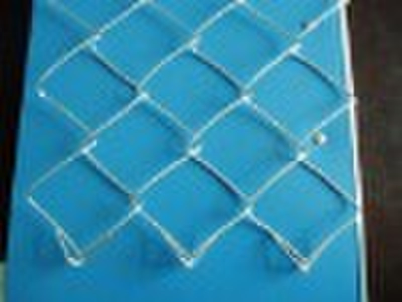 Electro galvanized diamond wire mesh