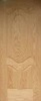 Door Skin - HDF Molded Natural Red Oak Veneered