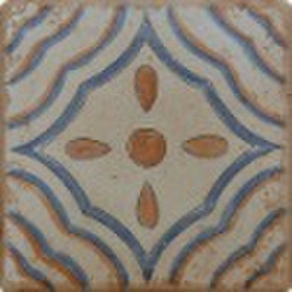 Ceramic Tile, Hand-painted art tile