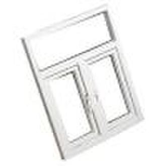 PVC Double Casement Window (Open Inward)