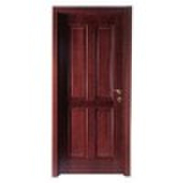 Solid Wooden door(with glass)