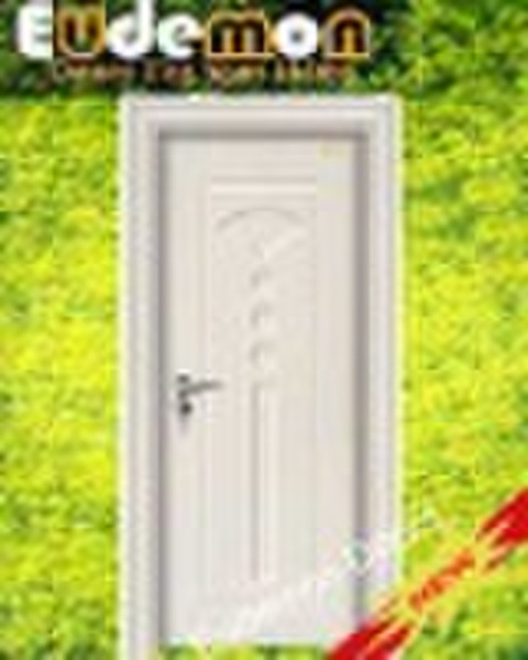 white interior wooden door/hdf door/ white oak doo