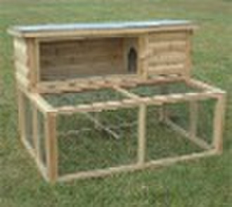 Wood pet house