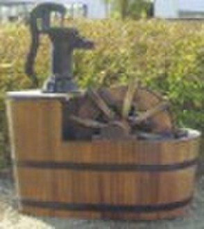 solar garden fountain