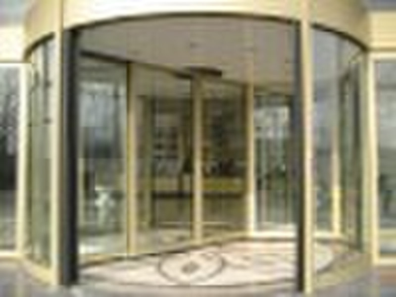 revolving door driving system