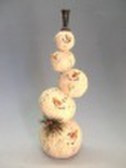 resin snowman head stack