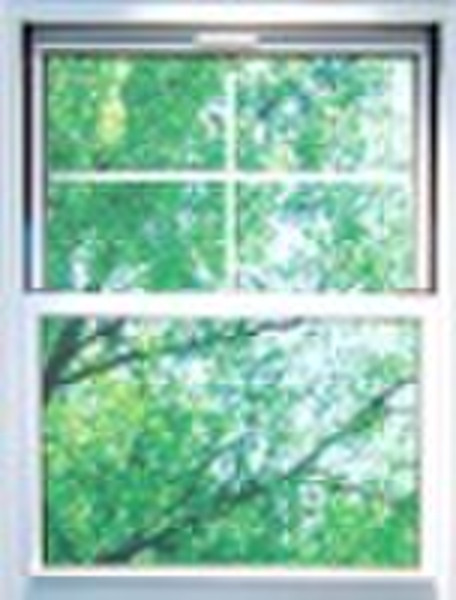 aluminium single hung sash window