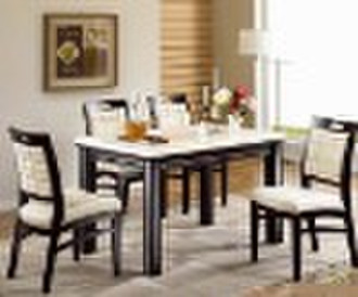 Western wood tables and chairs Modern Fashion