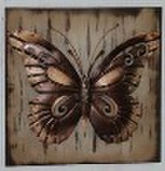 Metal Butterfly Wall Decoration