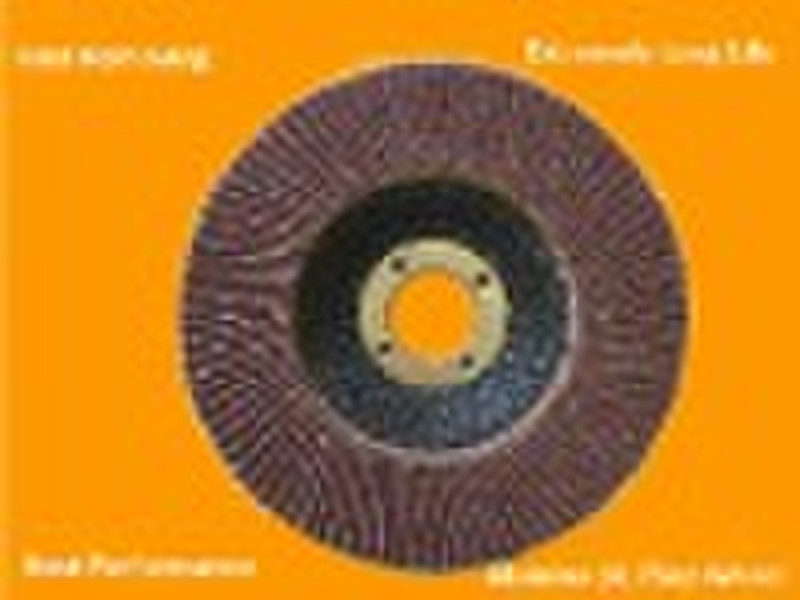 abrasives  flap disc  with fiberglass  support  fo