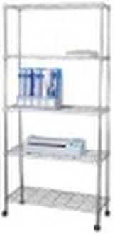 5 tiers metal office room shelf