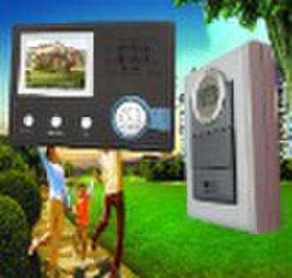 Wireless intercom door phone with rain-proof camer