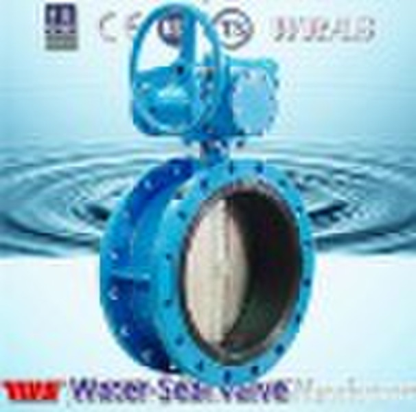 Flanged butterfly valve