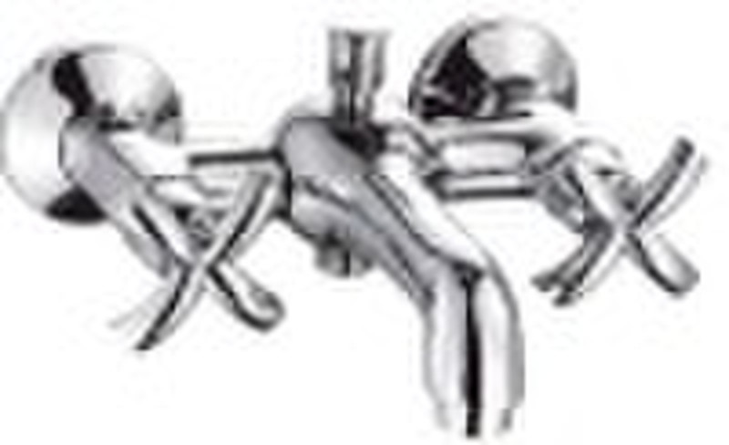 Double handle bath  mixer