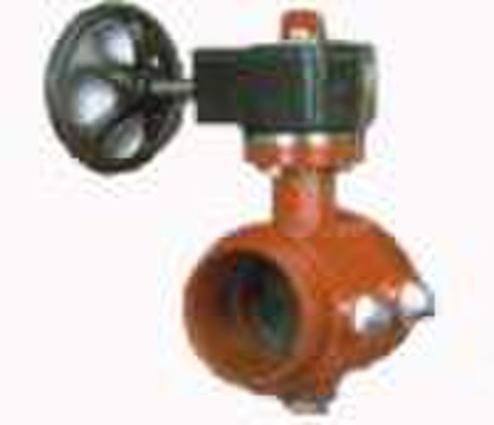 Grooved-End Butterfly Valve