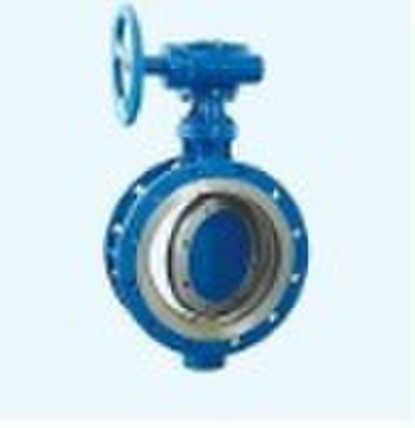 Resilient Seated Eccentric Flanged Butterfly Valve