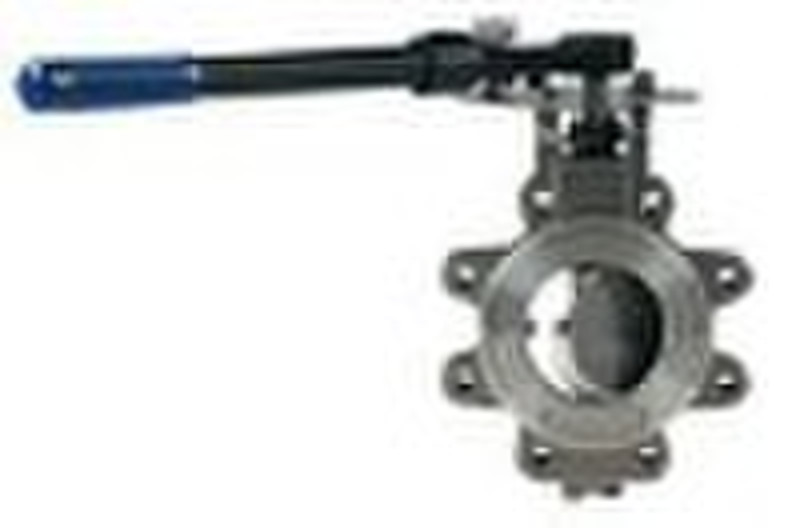 Metal sealed butterfly valve