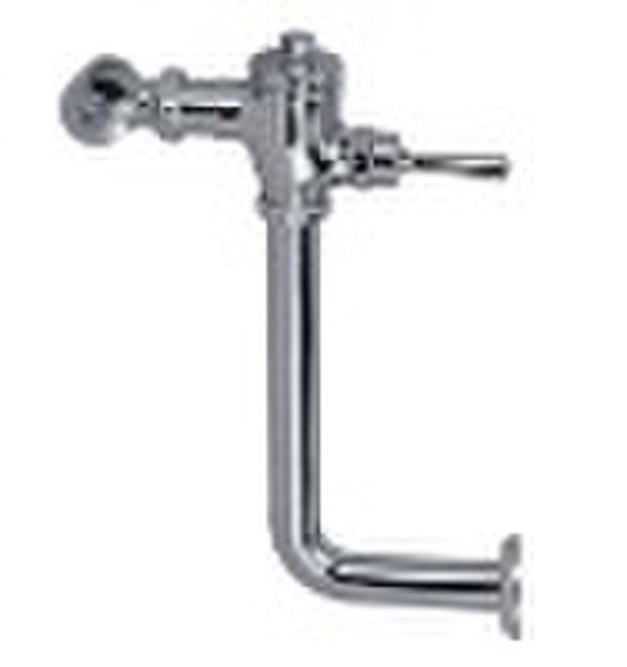 Self-closing basin  faucet and flush valve