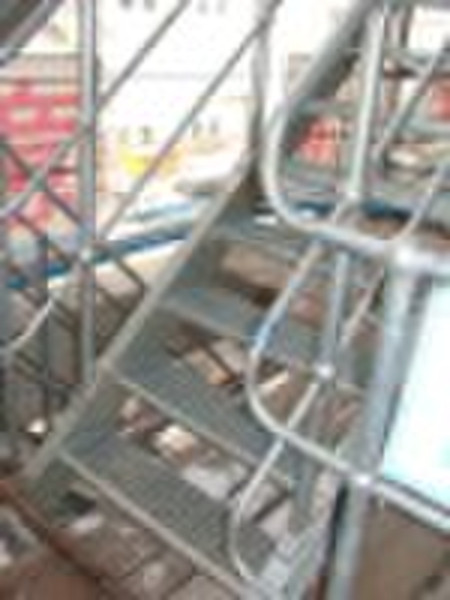 galvanized steel ladder