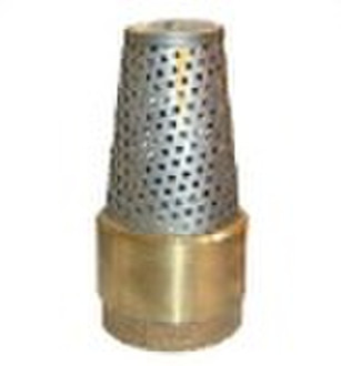 bronze vertical check valve with filter