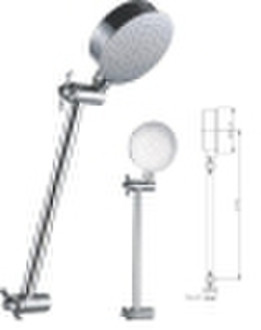 Adjustable Shower Arm with flange shower head