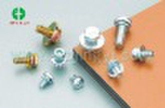 Conical washer sems screw