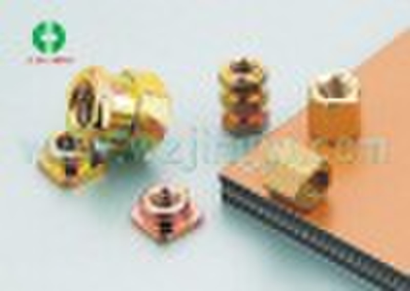 Brass/ Steel  hex head nuts