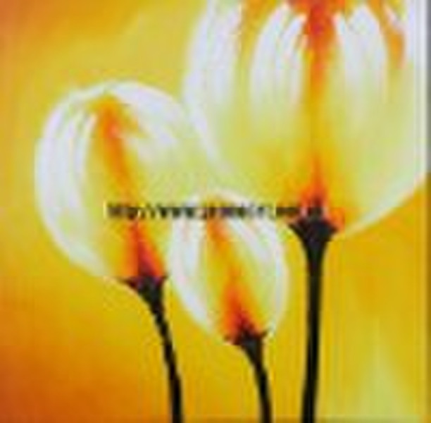 colorful moden style flower handmade oil painting