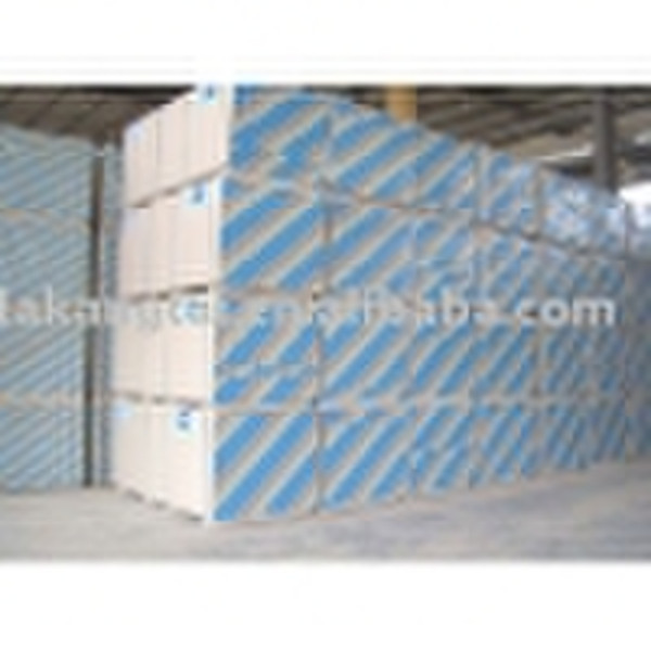 Paper faced gypsum board