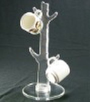 acrylic cup holder tree