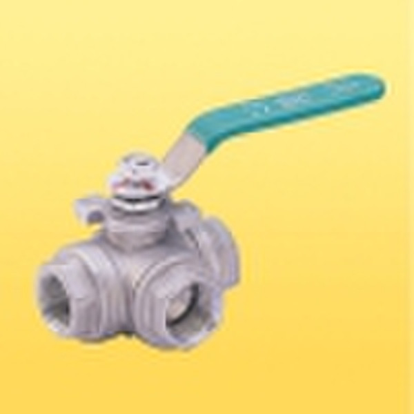 3-Way stainless steel Ball Valve