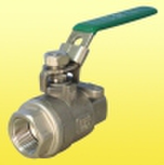 2pc thread stainless steel ball valve