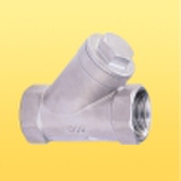 Y-type threaded Strainer valve