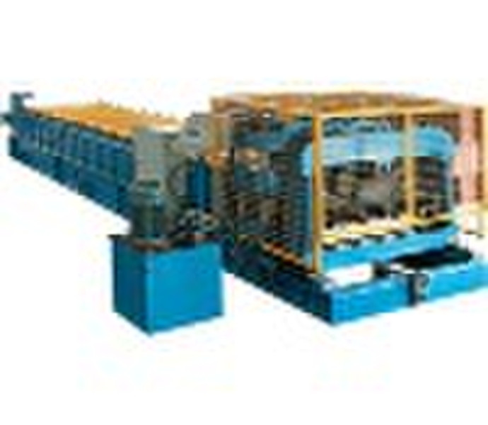 steel colored tile roll forming machine