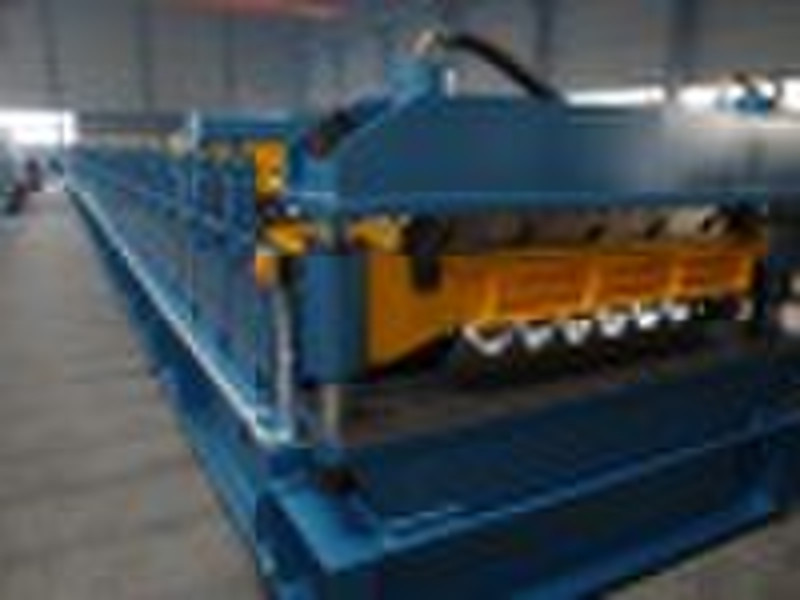 double-deck sheet roll forming machine