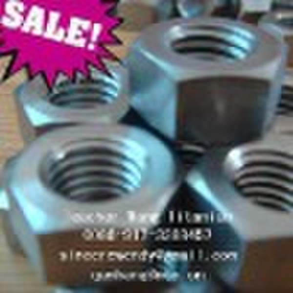 Gr1 titanium nut