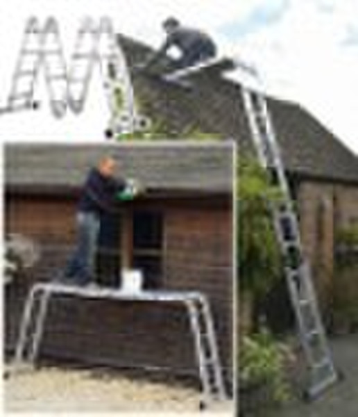 aluminum multipurpose ladder,aluminium alloy step