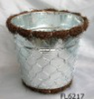 Zinc Flower Pot