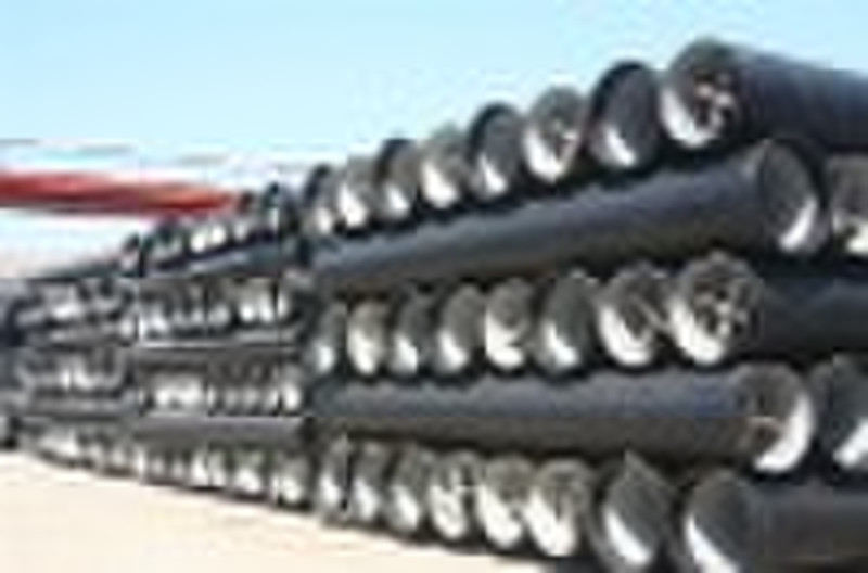 Ductile iron T-type pipe, push on joint