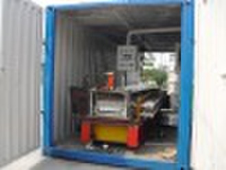 corrugated steel sheet forming machine