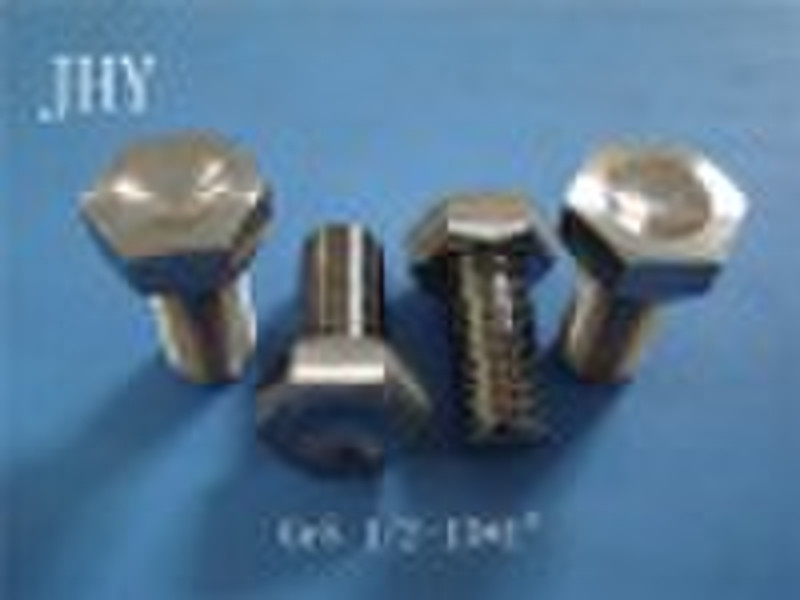 Titanium hex screw-- titanium fasteners--1/2-13*1&