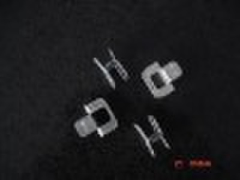 Plywood spring steel clip