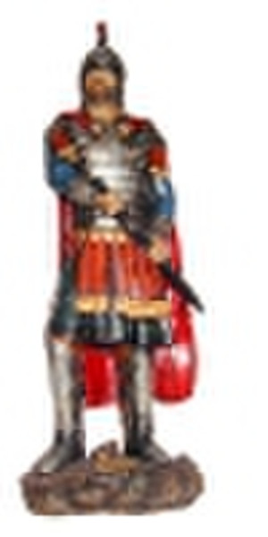 Resinic figurine- knight