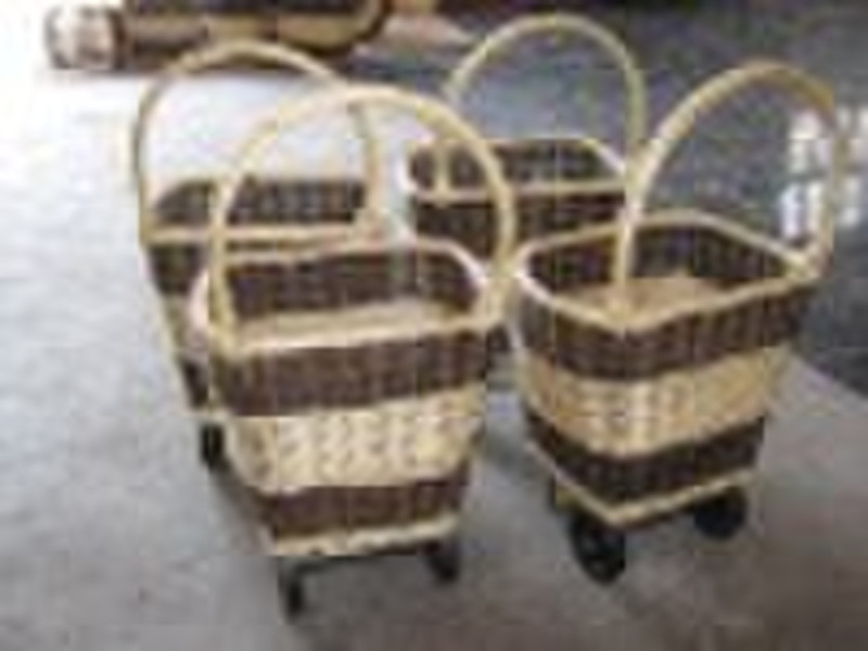 willow log basket