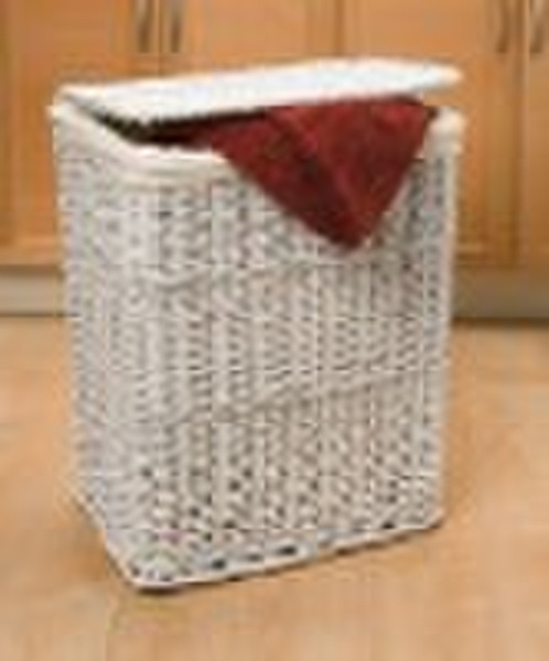 wicker laundry basket